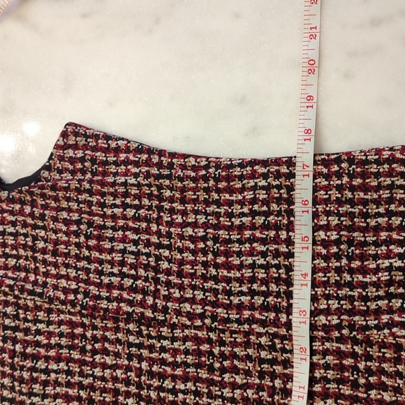 Laura Jeffries A Line fit&flare Dress, cap sleeves hidden zipper Size 12 - Picture 8 of 10